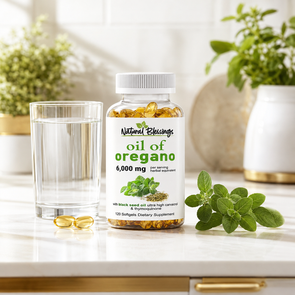 Oregano & Black Seed Oil Softgels