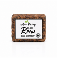 Best Raw Organic African Black Soap Bar