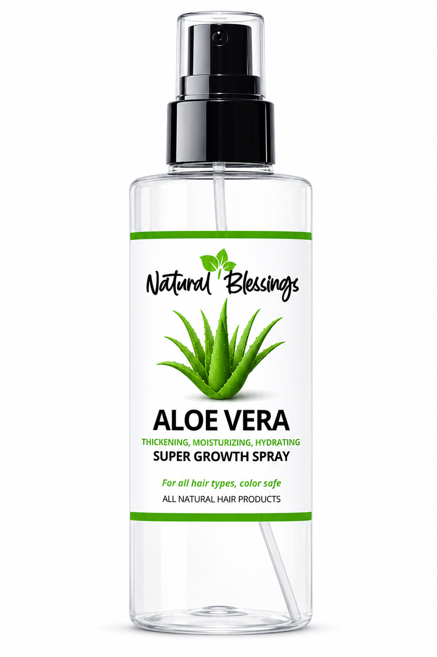 (OIL-FREE) Aloe Vera Super Growth Scalp Refreshing Spray