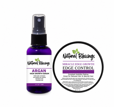 Argan Oil & Edge Control