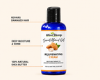 Rejuvenating Hair Cream / Hair Mask with Sweet Almond