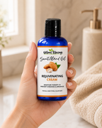 Rejuvenating Hair Cream / Hair Mask with Sweet Almond — 2oz