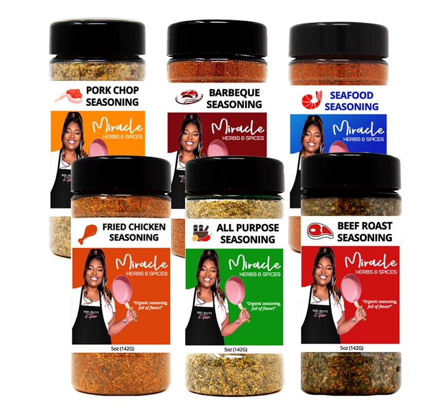 Miracle Elite: (3) 6pk Miracle Herbs & Spices Seasoning Pack