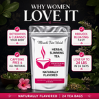 24-Day Natural KETO Detox Tea - All Natural Cleansing Tea for Weight Loss