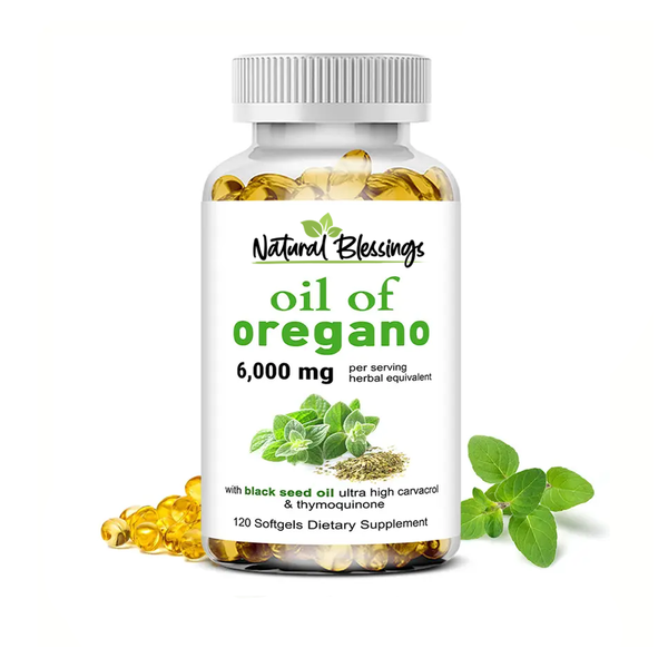 Oregano & Black Seed Oil Softgels