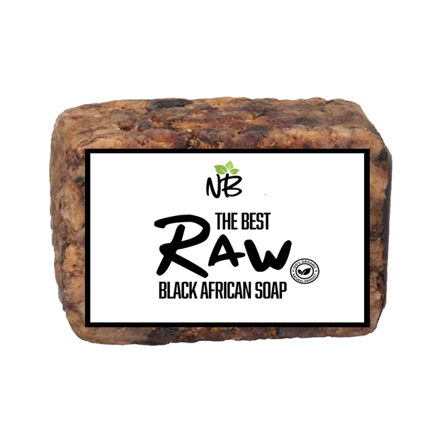 Best Raw Organic African Black Soap Bar
