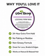 Braid & Locking Growth Firm Wax X5