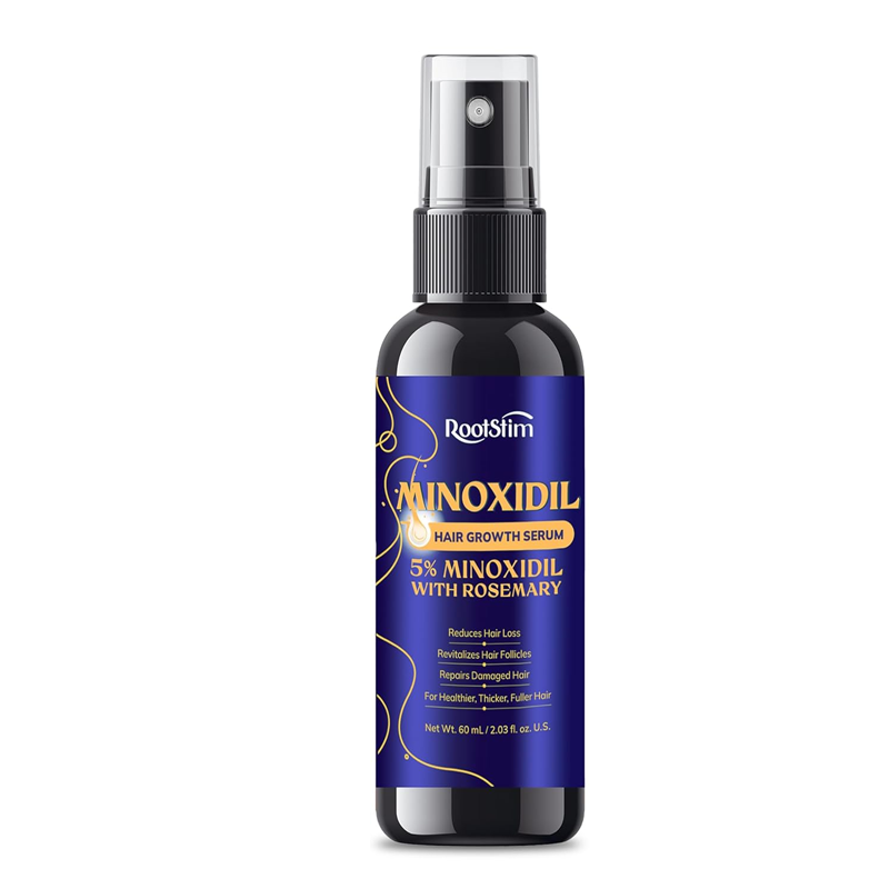 Extra Strength Minoxidil Hair Regrowth Spray Treatment 5% with Biotin