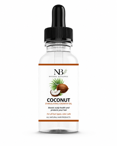 Coconut Growth Oil - photo1 white bg