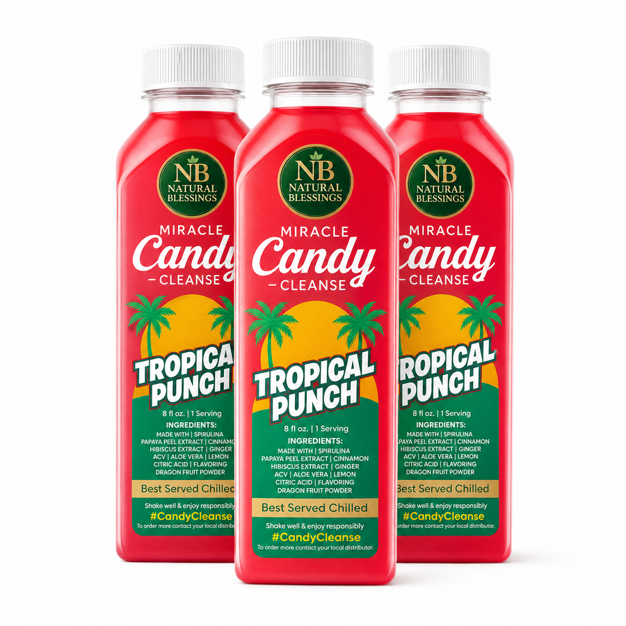 3 For 30 Tropical Punch Juice Ready Made 8Oz - photo1 white bg