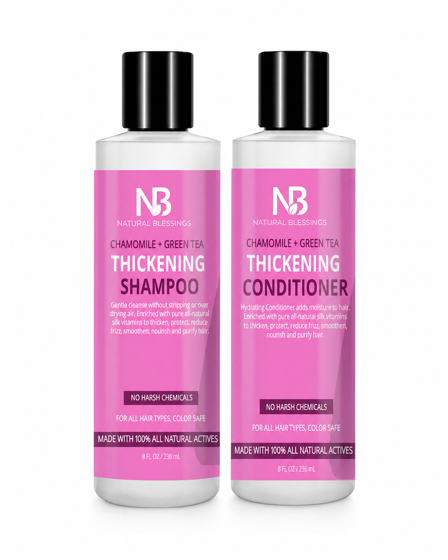 Thickening Shampoo Conditioner Bundle - photo1 white bg