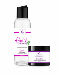 Facial Cleanse + Cocoa Butter