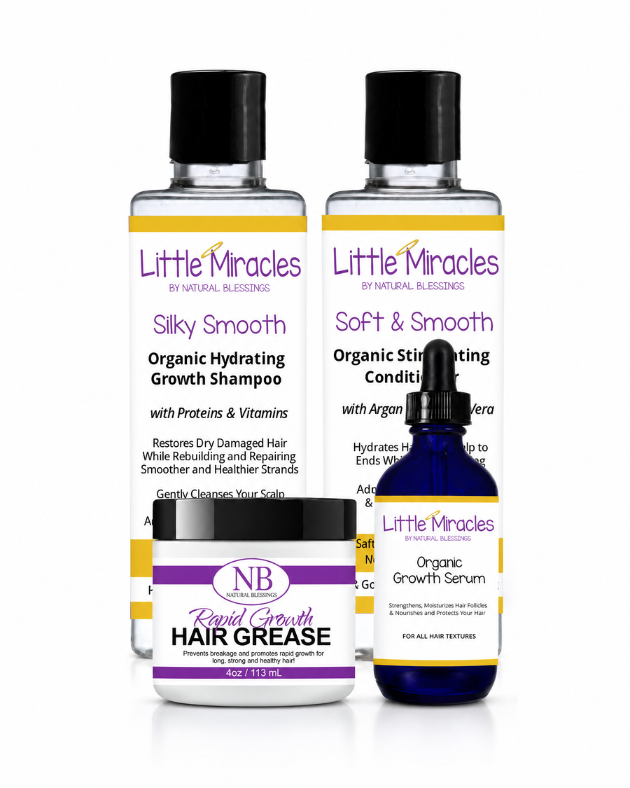Little Miracles Wash Grease W Growth Serum - photo1 white bg