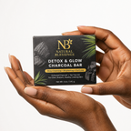Detox Glow Charcoal Bar - photo4 scale hand